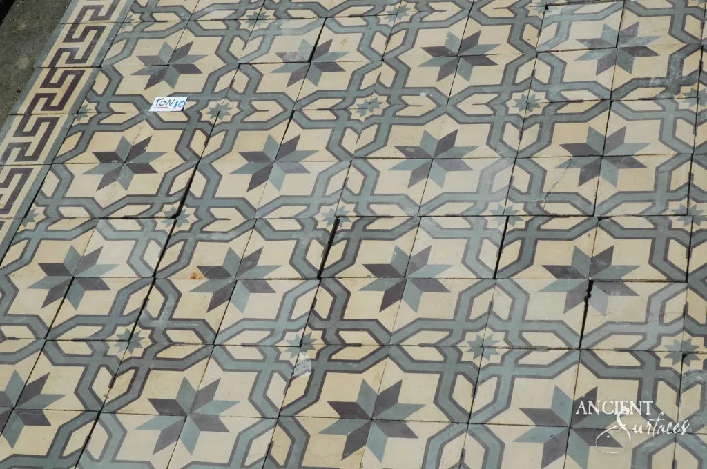 reclaimed_antique_cement_tiles_by_Ancient_Surfaces_handmade_Mediterranean_floor_wall_tiles_vintage_geometric_and_floral_designs_luxury_interior_exterior_restoration