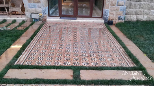 reclaimed_antique_cement_tiles_by_Ancient_Surfaces_handmade_Mediterranean_floor_wall_tiles_vintage_geometric_and_floral_designs_luxury_interior_exterior_restoration