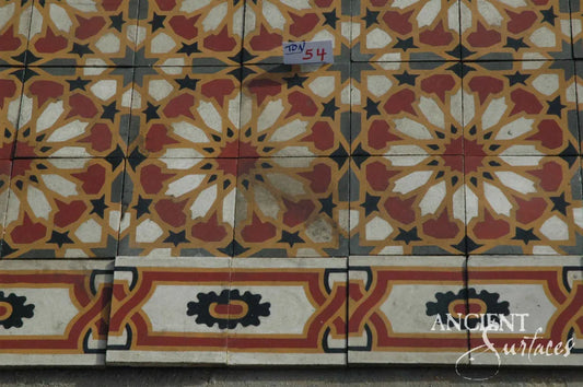 reclaimed_antique_cement_tiles_by_Ancient_Surfaces_handmade_Mediterranean_floor_wall_tiles_vintage_geometric_and_floral_designs_luxury_interior_exterior_restoration