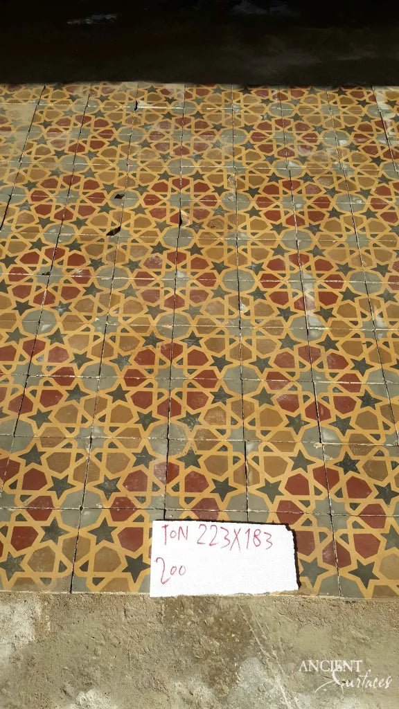 reclaimed_antique_cement_tiles_by_Ancient_Surfaces_handmade_Mediterranean_floor_wall_tiles_vintage_geometric_and_floral_designs_luxury_interior_exterior_restoration