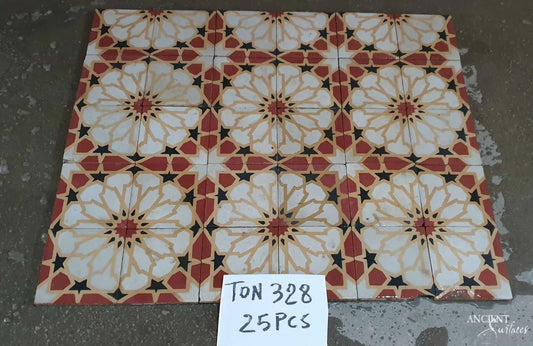 reclaimed_antique_cement_tiles_by_Ancient_Surfaces_handmade_Mediterranean_floor_wall_tiles_vintage_geometric_and_floral_designs_luxury_interior_exterior_restoration